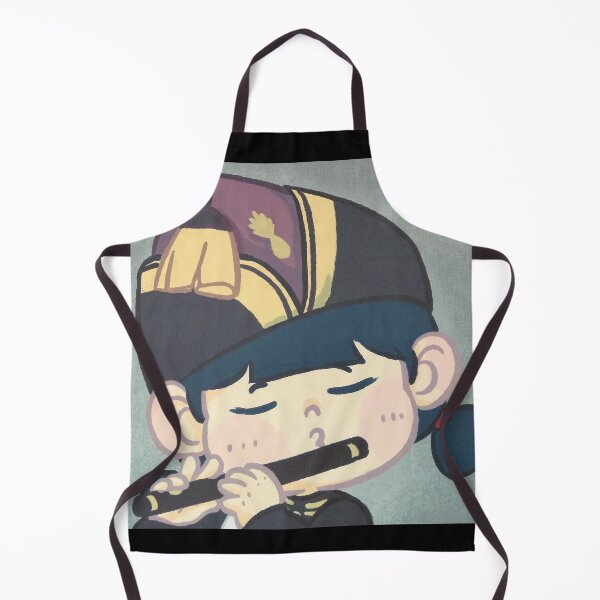 Item preview, Girl playing flute cartoon designed and sold by pbchan.