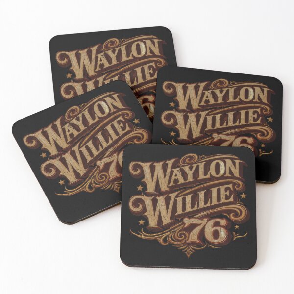 Item preview, Waylon and Willie 76 Vintage #757 designed and sold by design-aas-sum.