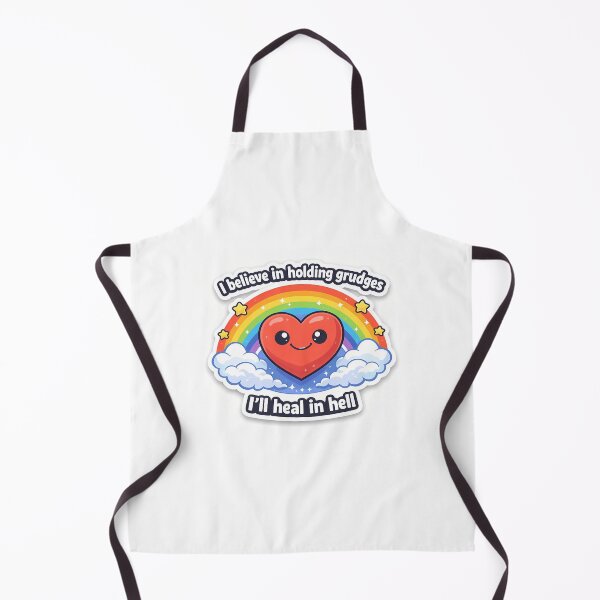 Item preview, Sassy Heart Rainbow Ill Heal In Hell designed and sold by mary-curtis.
