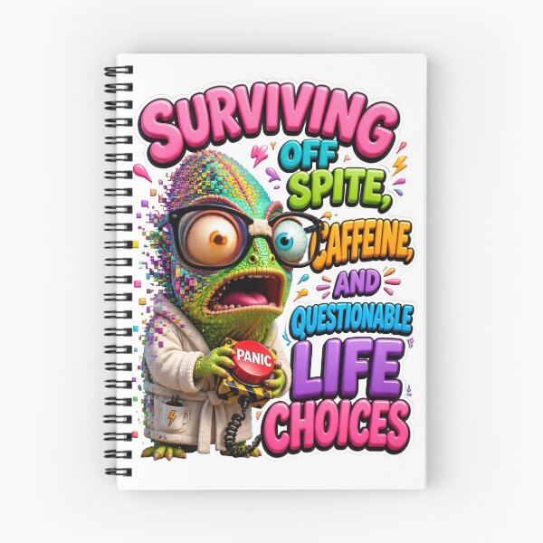 Item preview, Surviving Off Spite Caffeine And Questionable Life Choices designed and sold by Sovereign Supply Co..
