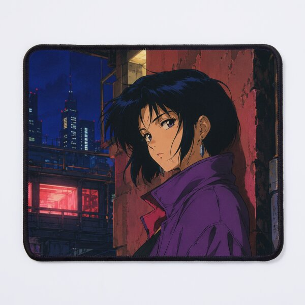 Item preview, Retro Cyberpunk Anime Night Wanderer designed and sold by bapupa.