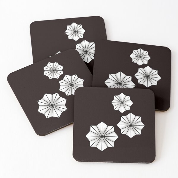 Item preview, ⁠Geometric Origami Flower Minimalist Line Art⁠ designed and sold by LittleHappiness by Kamollak .