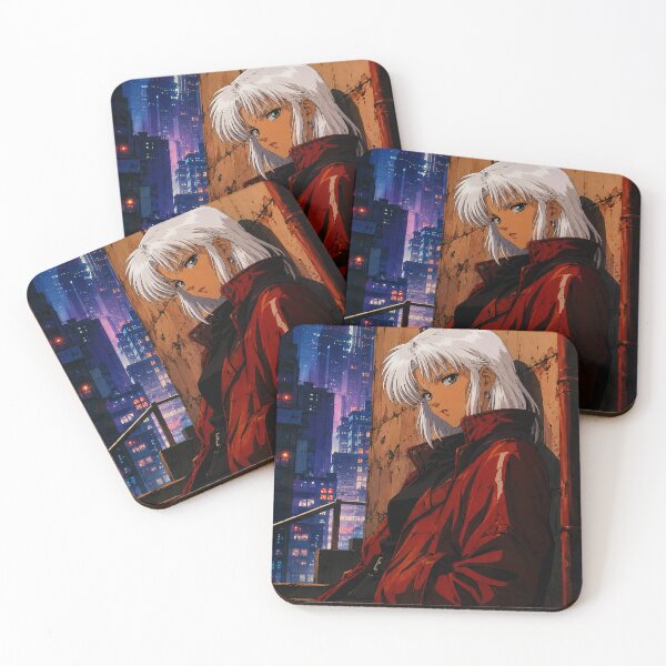 Item preview, Retro Cyberpunk Anime Crimson Nomad designed and sold by bapupa.
