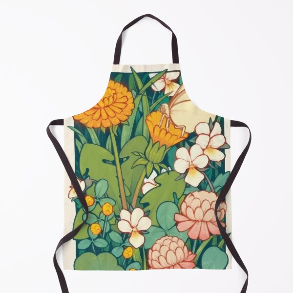 Item preview, Wildflowers and Butterfly Botanical Illustration - Clover & Dandelion Art Print designed and sold by Billy Morfo™.