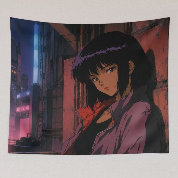 Item preview, Retro Cyberpunk Anime Urban Loner designed and sold by bapupa.