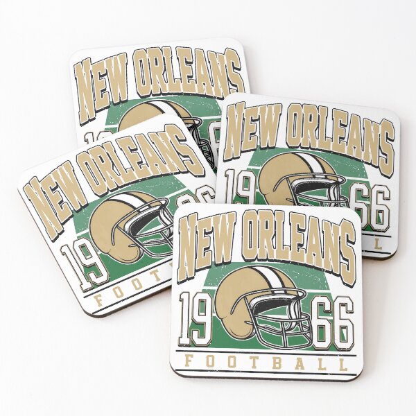 Item preview, New Orleans Retro Football Helmet designed and sold by Catherine58474.