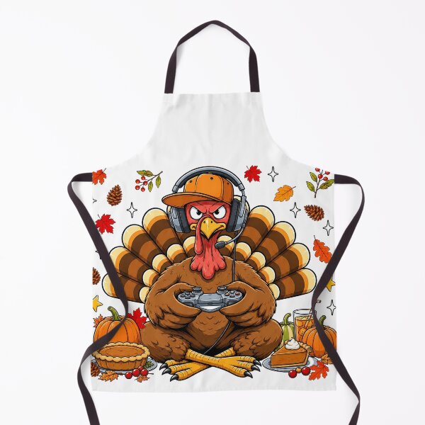 Item preview, Thanksgiving Gamer Turkey Video Game Autumn designed and sold by varin-studio.
