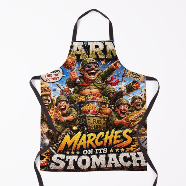 Item preview, AN ARMY MARCHES ON ITS STOMACH designed and sold by Smoothseer.