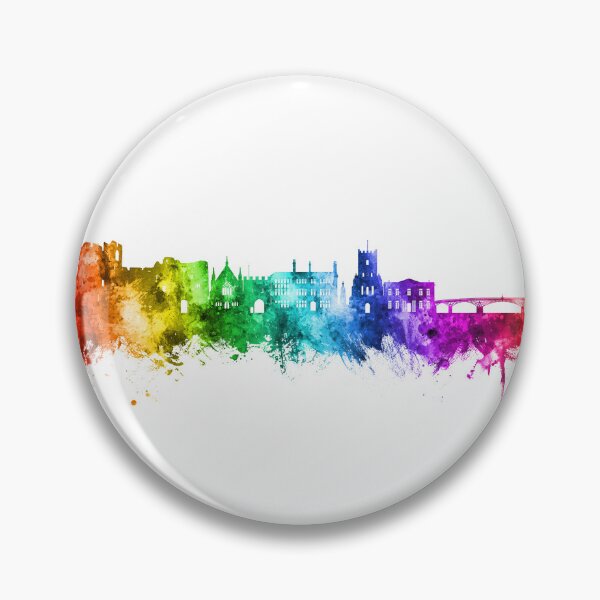 Item preview, Chepstow Wales Skyline designed and sold by ArtPrints.