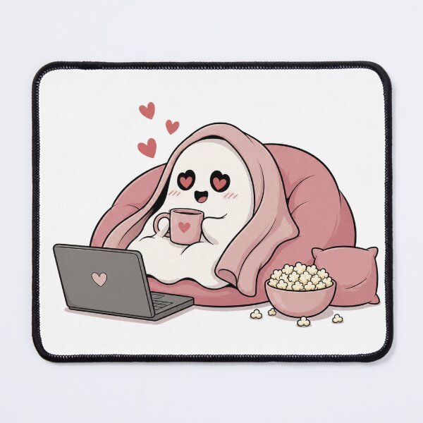 Item preview, Cozy Ghost Romance Movie Halloween Cute designed and sold by slestore.