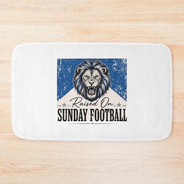 Item preview, Raised On Sunday Football Lion designed and sold by endgranucci.