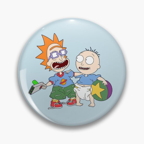 Artikelvorschau, Tommy und Chuckie im Rick-und-Morty-Stil entworfen und verkauft von Epicfunchart.