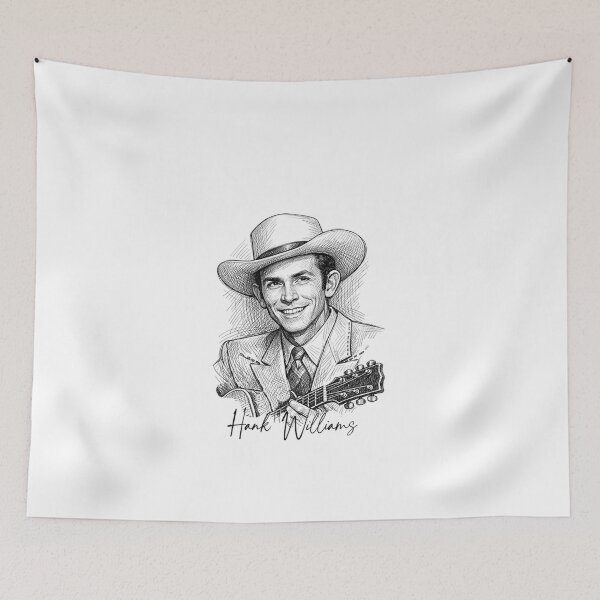 Item preview, Hank Williams Scribbled #918 designed and sold by design-aas-sum.