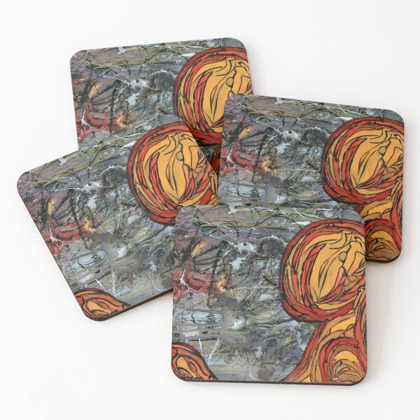 Item preview, Cosmic Soul & Chaotic Void – Expressive Dutch Art from Eindhoven designed and sold by Dwaalhaas.com.