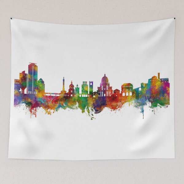 Item preview, Brescia Italy Skyline designed and sold by ArtPrints.