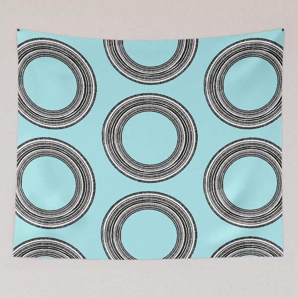 Item preview, Infinite Circles Minimalist Concentric Rings designed and sold by LittleHappiness by Kamollak .