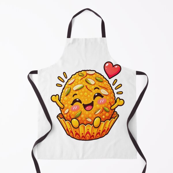 Item preview, Ladoo Love – Cute Diwali Sweet Cartoon Design | Indian Festival Dessert designed and sold by Globalcitytees.