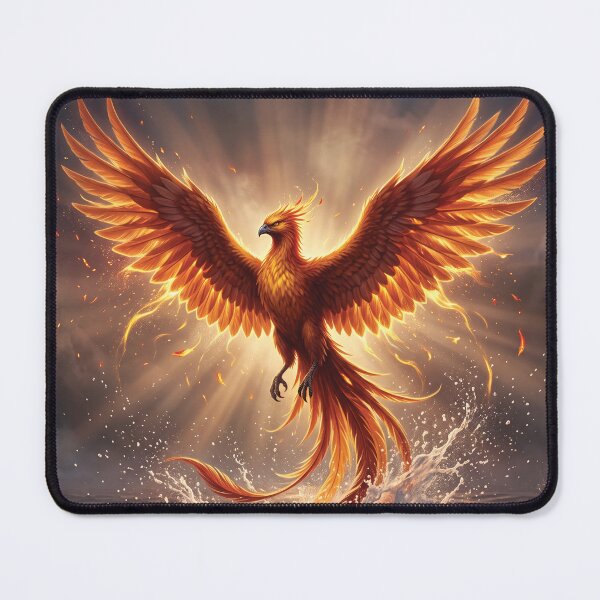 Item preview, Majestic Phoenix Rising from the Ocean designed and sold by MDKey DESIGN.