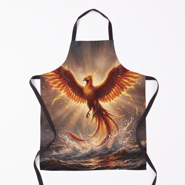 Item preview, Majestic Phoenix Rising from the Ocean designed and sold by MDKey DESIGN.