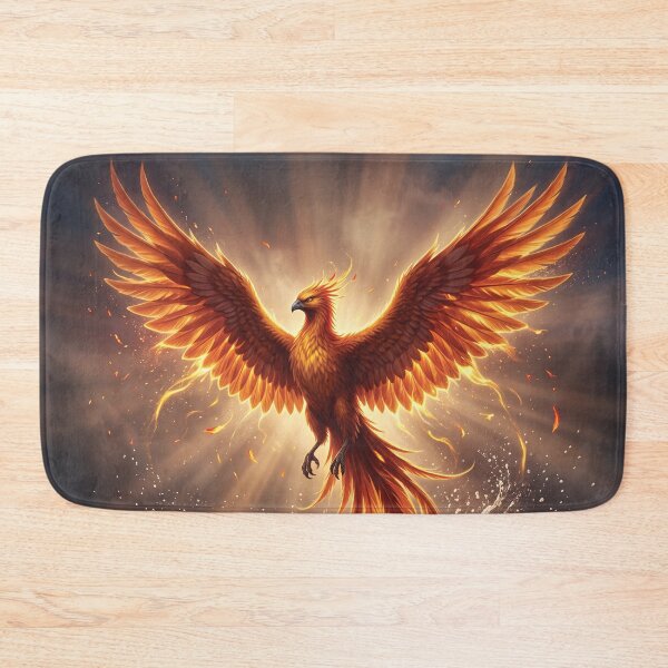 Item preview, Majestic Phoenix Rising from the Ocean designed and sold by MDKey DESIGN.