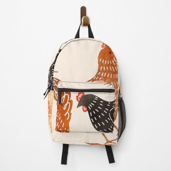 Item preview, Cute Watercolor Chicken Pattern Farmhouse Hen Rustic Art designed and sold by LYAN-STORE.