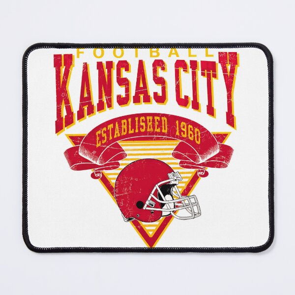 Item preview, KC Football Vintage Established Retro Fan designed and sold by aoMarlowe.