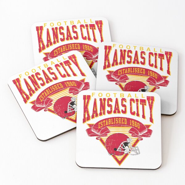 Item preview, KC Football Vintage Established Retro Fan designed and sold by aoMarlowe.