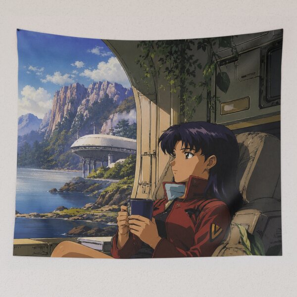 Item preview, Retro Sci-Fi Anime Girl designed and sold by bapupa.