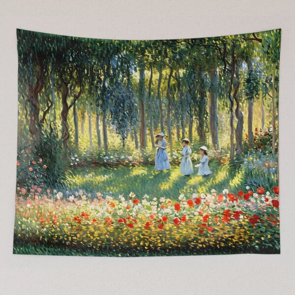 Item preview, The Artist’s Family in the Garden designed and sold by artdesignsnow.
