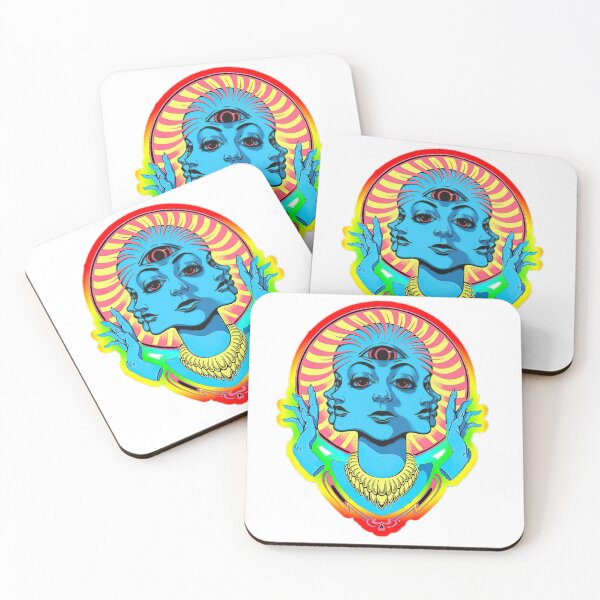 Item preview, Psychedelic Trip Colorful Character Artwork designed and sold by ricobelpo.