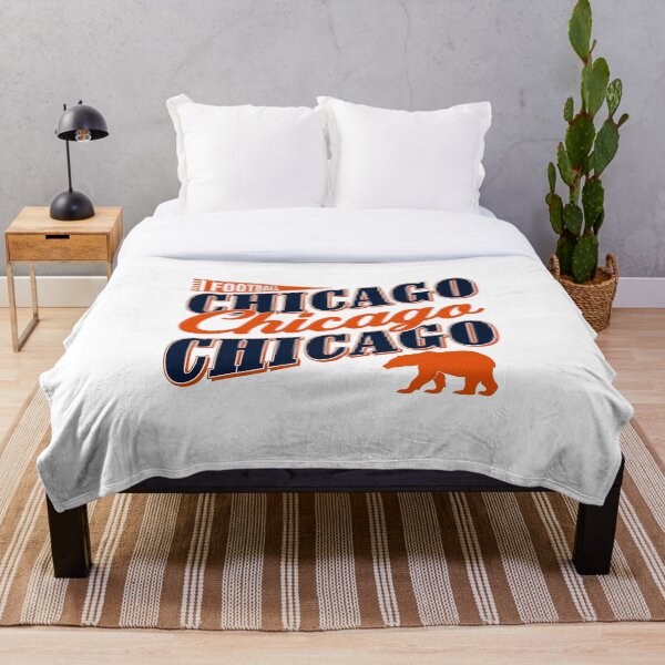 Aperçu de l'œuvre Fan de football vintage de Chicago créée et vendue par eLograsso.