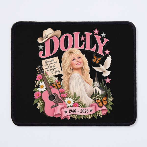 Item preview, Dolly Memorial RIP Country Music Legend Tribute designed and sold by DibriFine.