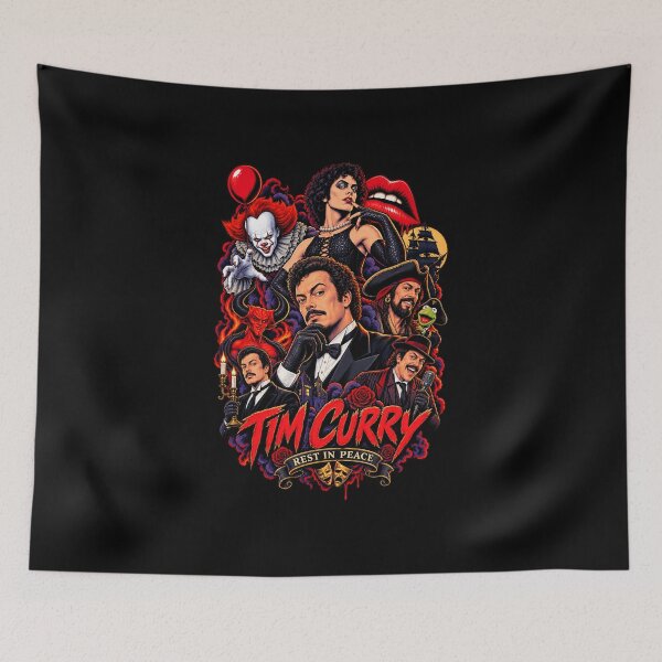 Item preview, Tim Curry – Legendary Roles Retro Tribute designed and sold by Pandaburba.