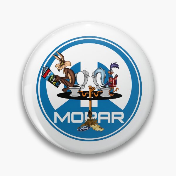 Item preview, Mopar Muscle Wile E Coyote And Road Runner Pooping On Ford Chevrolet designed and sold by Worldofrat.