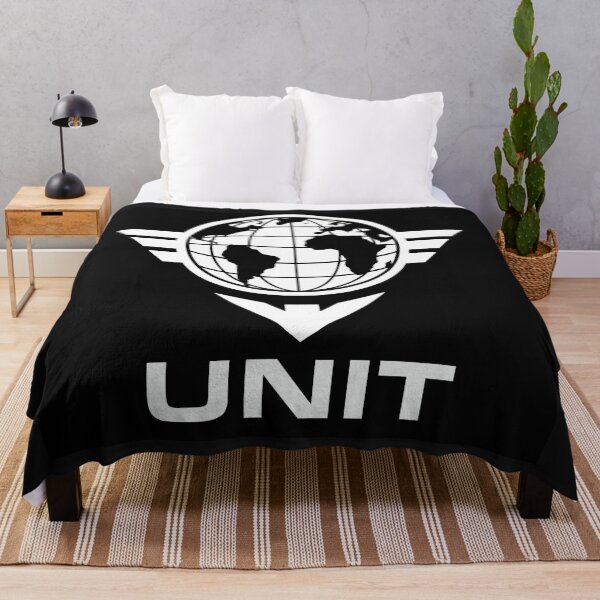 Item preview, UNIT;   Global Unity Emblem. [White on black background] designed and sold by CRITICALGRAFFIX.