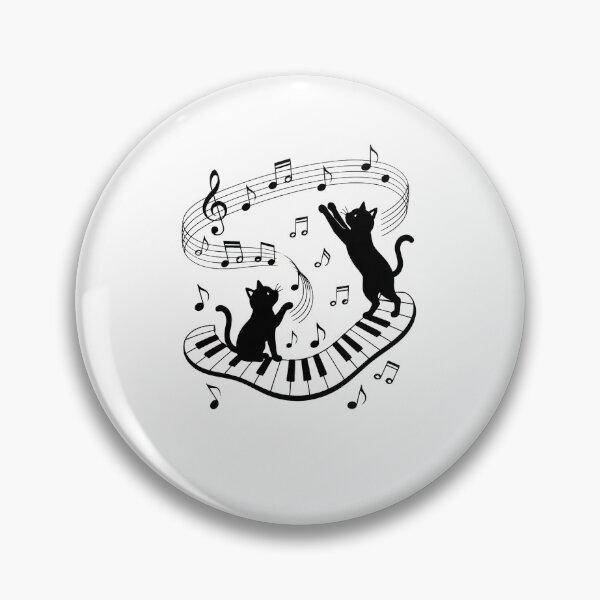 Item preview, Musical Cats Piano Keys designed and sold by Tanjaberto.