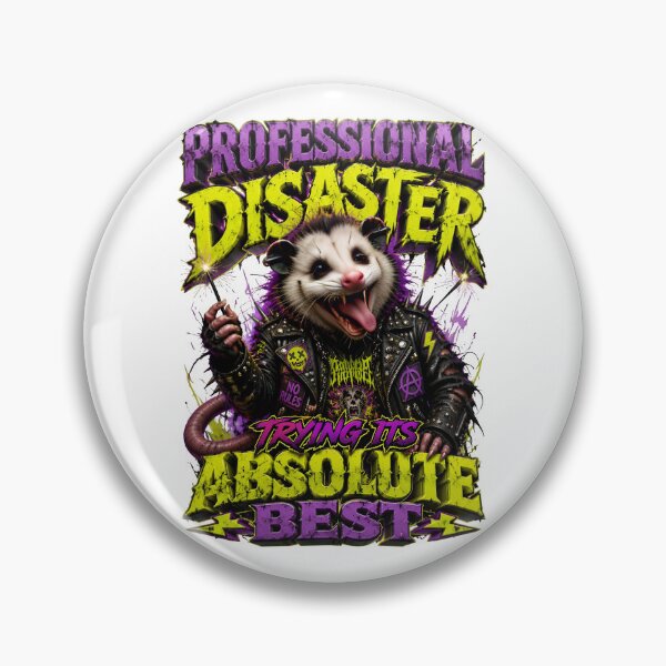 Item preview, Professional Disaster Trying Its Absolute Best Opossum designed and sold by Sovereign Supply Co..