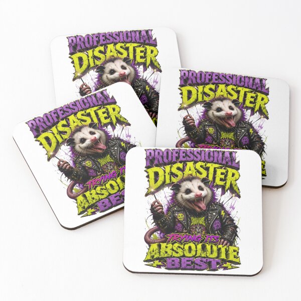 Item preview, Professional Disaster Trying Its Absolute Best Opossum designed and sold by Sovereign Supply Co..