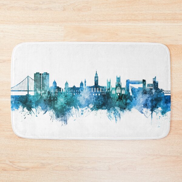 Item preview, Kingston upon Hull England Skyline designed and sold by ArtPrints.
