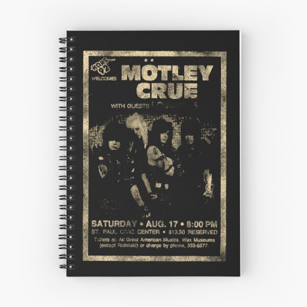 Item preview, Mötley Crüe Vintage Flyer Concert Design designed and sold by William Garrison.