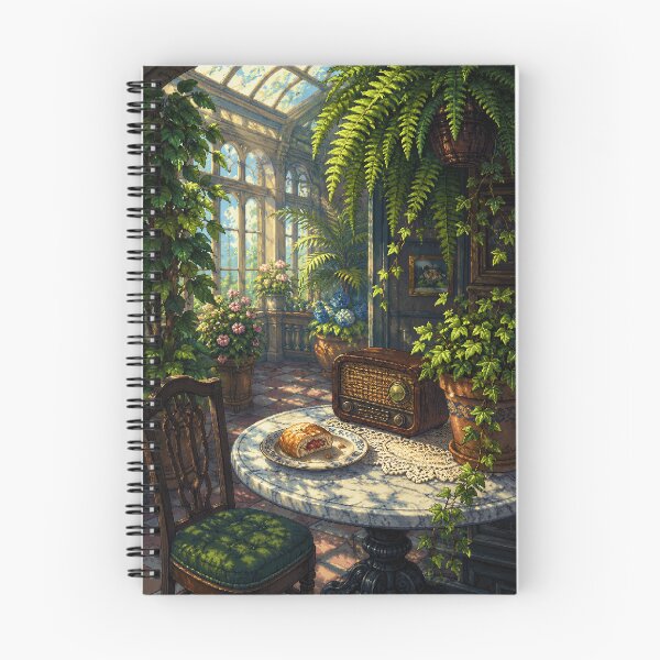 Item preview, Cozy Cafe Pixel Art: Botanical Brew Nook designed and sold by bapupa.