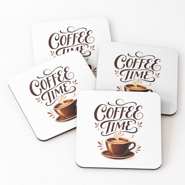 Item preview, Vintage Coffee Time Graphic  |  Cozy Morning Coffee Cup Quote  |  Gift for Coffee Lovers designed and sold by Ruchi73.