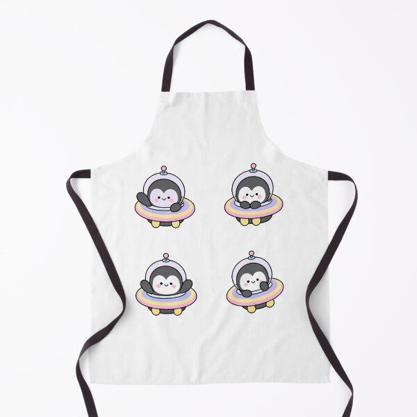 Item preview, Cute Kawaii Penguin UFO Space Adventure | Adorable Penguin Alien Spaceship Cartoon designed and sold by Moffyuniverse.