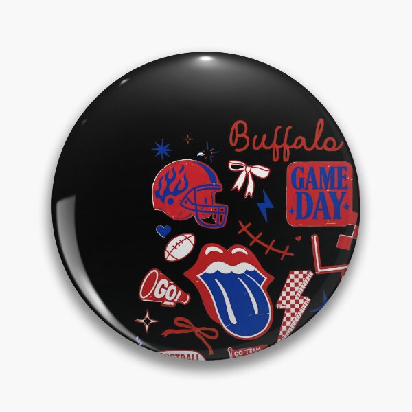 Item preview, Buffalo Football Game Day Doodle Art designed and sold by JillLewis45577.