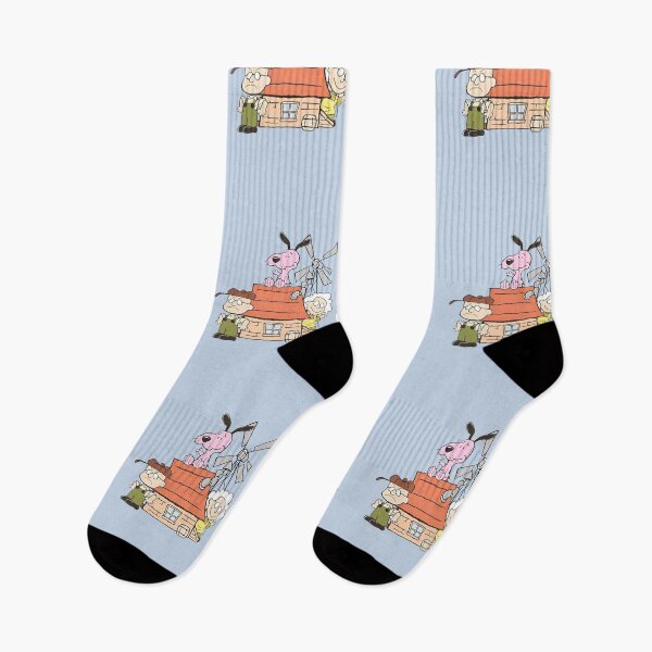 Item preview, Courage The Cowardly Dog Peanuts Style designed and sold by Epicfunchart.