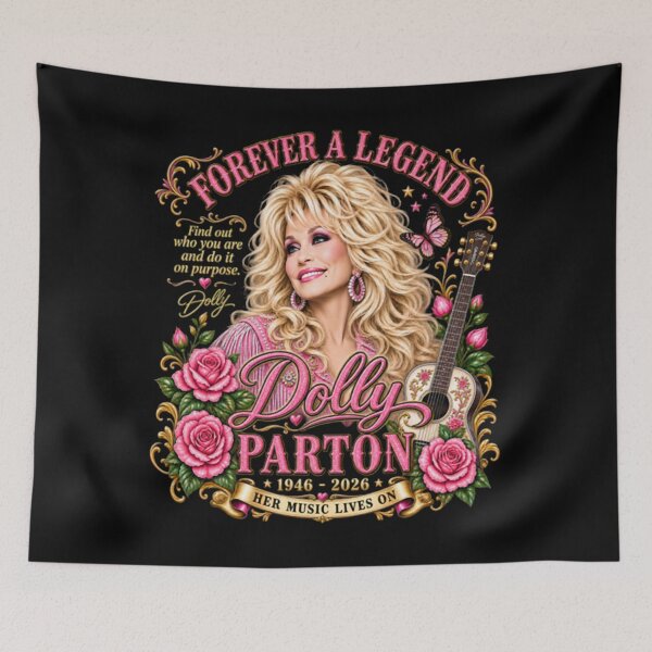 Item preview, Dolly Parton Forever A Legend Memorial Tribute designed and sold by DibriFine.