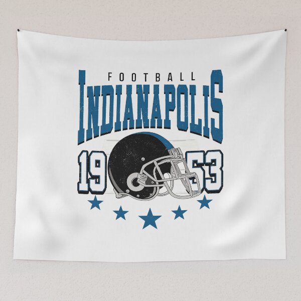 Item preview, Indianapolis Football Vintage Helmet Retro designed and sold by DeanRoger74470.