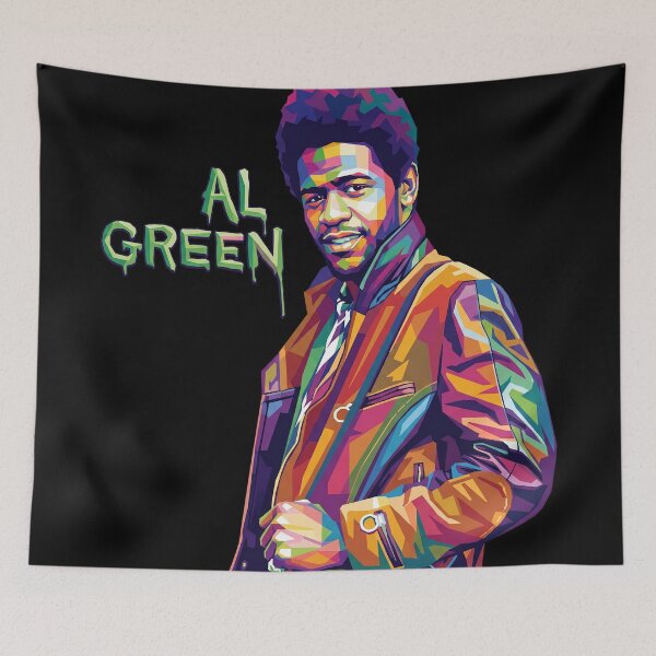 Item preview, Al Green Colorful Pop Art designed and sold by SiksisArt.