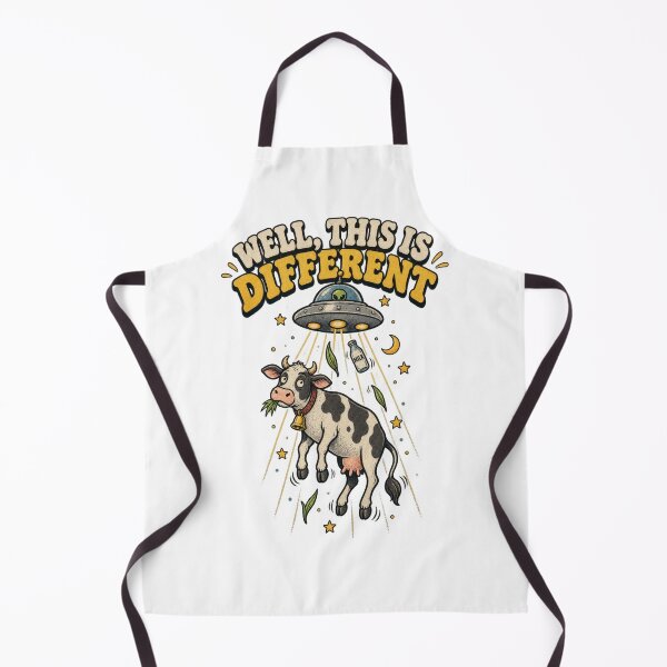 Item preview, Well This Is Different Alien Cow designed and sold by Trendy-Artistry.