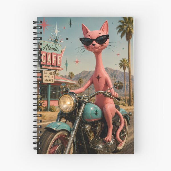 Item preview, Y2K Atomic Cat 14 designed and sold by MarkColeImaging.